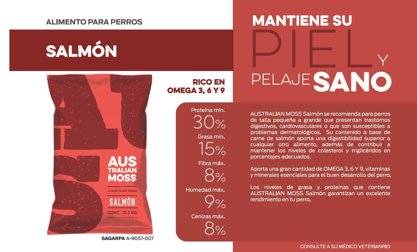Regalo 2 kg Australian Moss Salmón