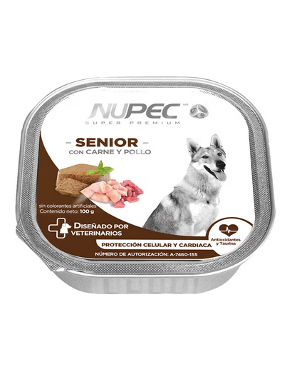 NUPEC - Senior Húmedo 4 x 100 grs