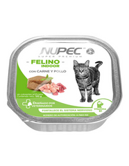NUPEC - Felino Indoor Húmedo 4 x 100 grs